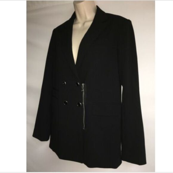 Express Blazer Jacket Size Small Womens Black NWT - Picture 2 of 6